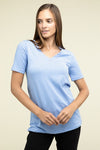 Cotton V-Neck Short Sleeve T-Shirts