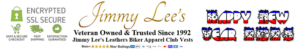 Jimmy Lee Leathers Club Vest