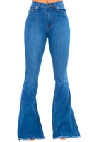 Bell Bottom Jean in Medium Wash- Inseam 32 Made in USA