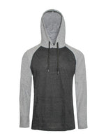 Raglan Long Sleeves Light Weight Hoodie