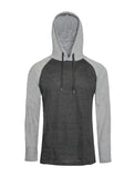 Raglan Long Sleeves Light Weight Hoodie