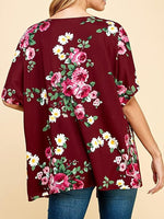 Women Floral Kimono