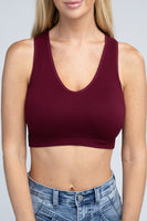 Ribbed Cropped Tank Top