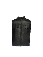 Kids Motorcycle Club Vest Premium Cowhide Leather 2xs and S  SAMPLE CLOSEOUT